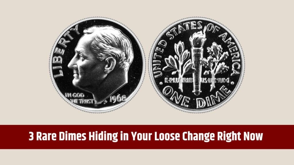 1968 No-S Roosevelt Dime