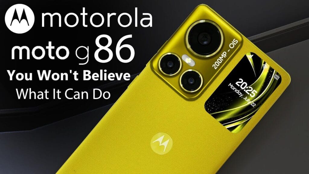 Moto G86